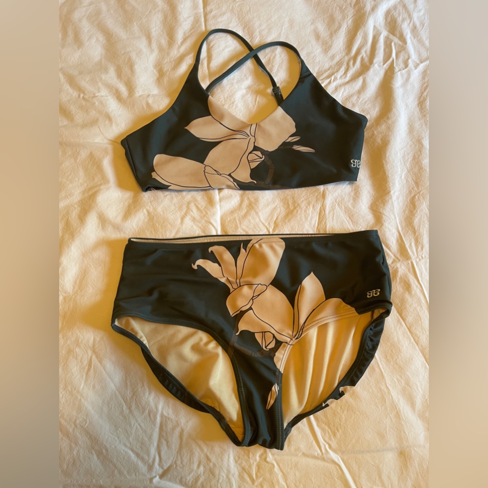 Albion Fit high waist swimsuit